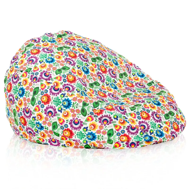 Poltrona Pouf Sacco XXL per adulti Gigante - Tessuto Stampato Premium – vista 88