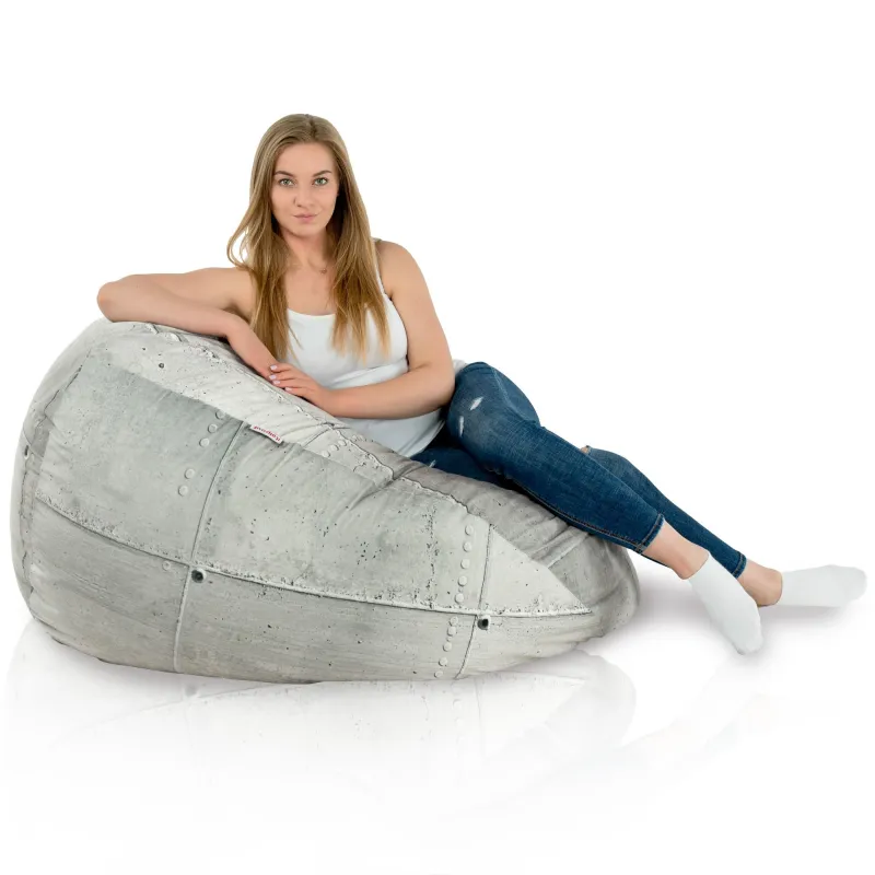 Poltrona Pouf Sacco XXL per adulti Gigante - Tessuto Stampato Premium – vista 81