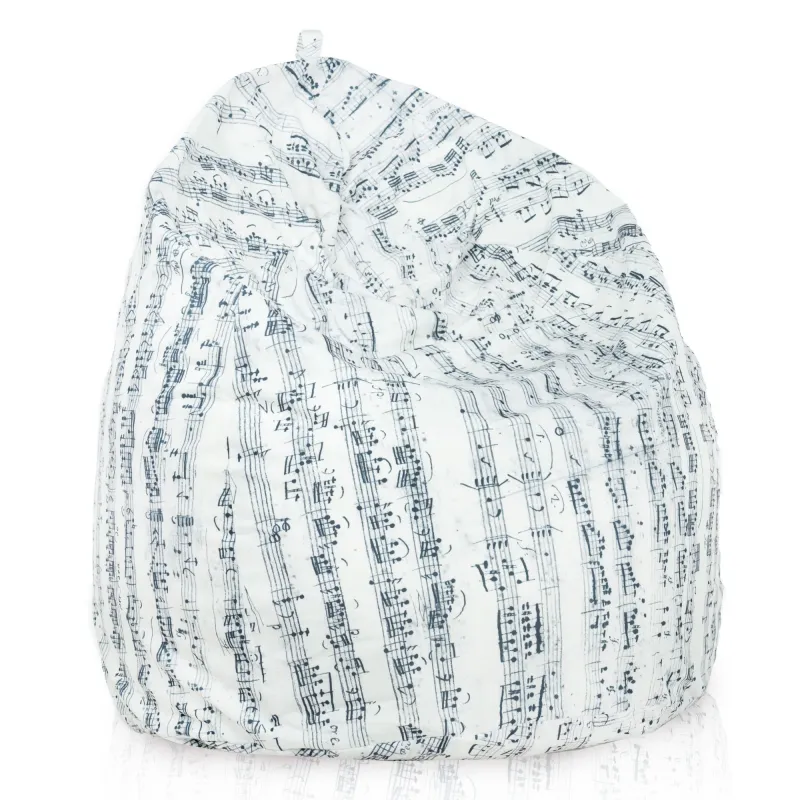 Poltrona Pouf Sacco XXL per adulti Gigante - Tessuto Stampato Premium – vista 92