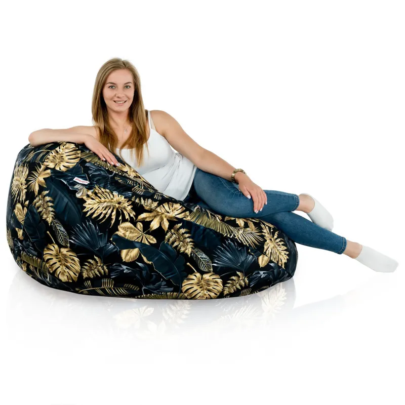 Poltrona Pouf Sacco XXL per adulti Gigante - Tessuto Stampato Premium – vista 122