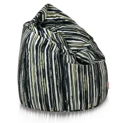 Poltrona Pouf Sacco per bambini -Tessuto Stampato Premium