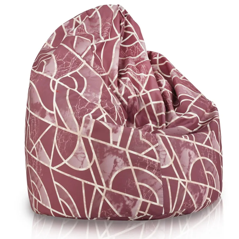 Poltrona Pouf Sacco L per bambini -Tessuto Stampato Premium – vista 124