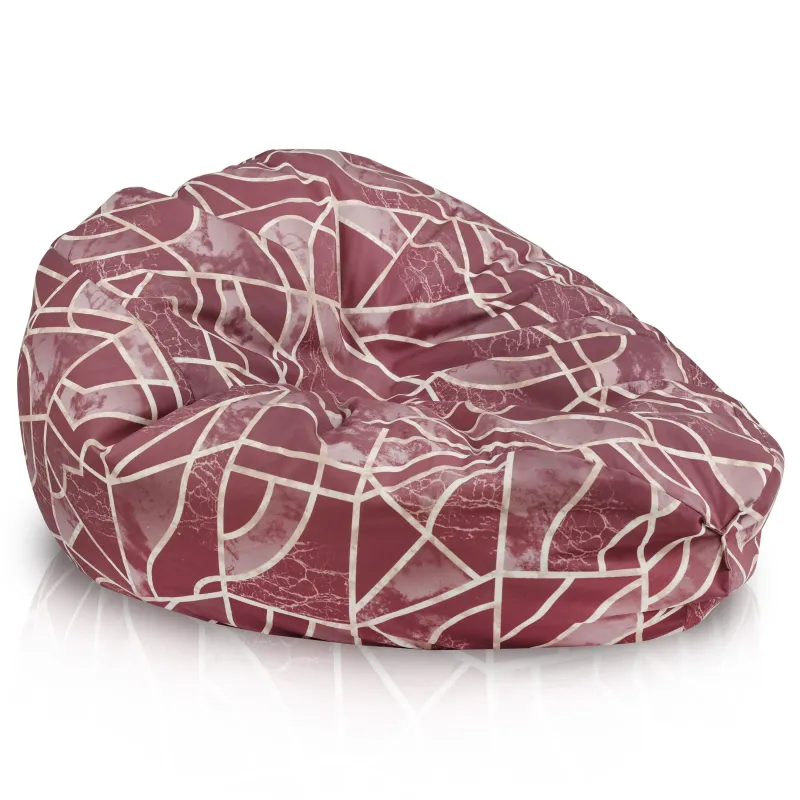 Poltrona Pouf Sacco L per bambini -Tessuto Stampato Premium – vista 125
