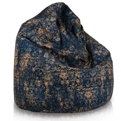 Poltrona Pouf Sacco per bambini -Tessuto Stampato Premium