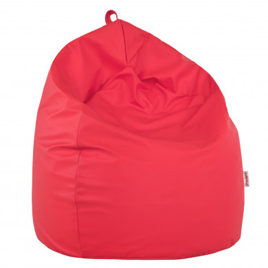 Pouf Sacco Rosa Ecopelle
