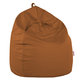 Pouf Sacco Ecopelle Marrone Chiaro