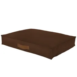 Cuccia rettangolare per cani e gatti - Velluto Soft