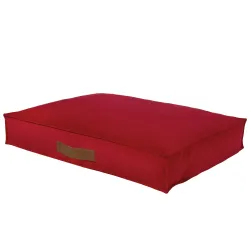 Cuccia rettangolare per cani e gatti - Velluto Soft