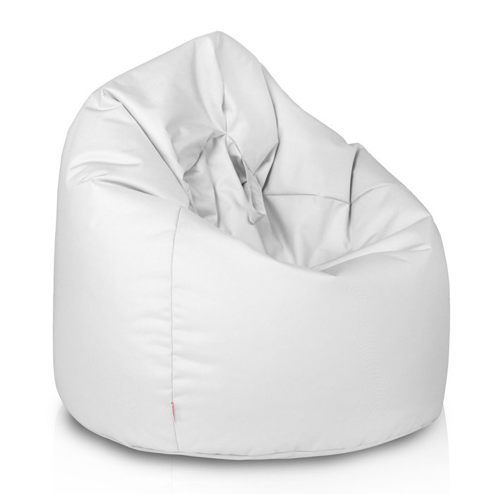 Bianco Pouf Sacco Bambini Esterno Fagiolo
