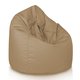 Beige Pouf Sacco Bambini Esterno Fagiolo