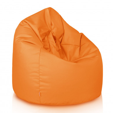 Pouf Sacco Arancione Da Esterno