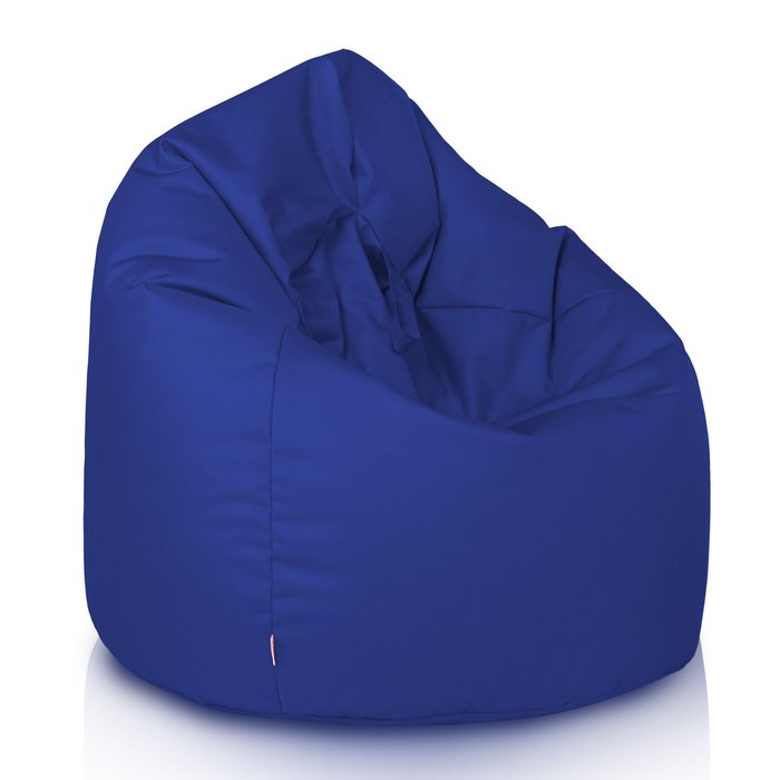 Blu Pouf Sacco Bambini Esterno Fagiolo