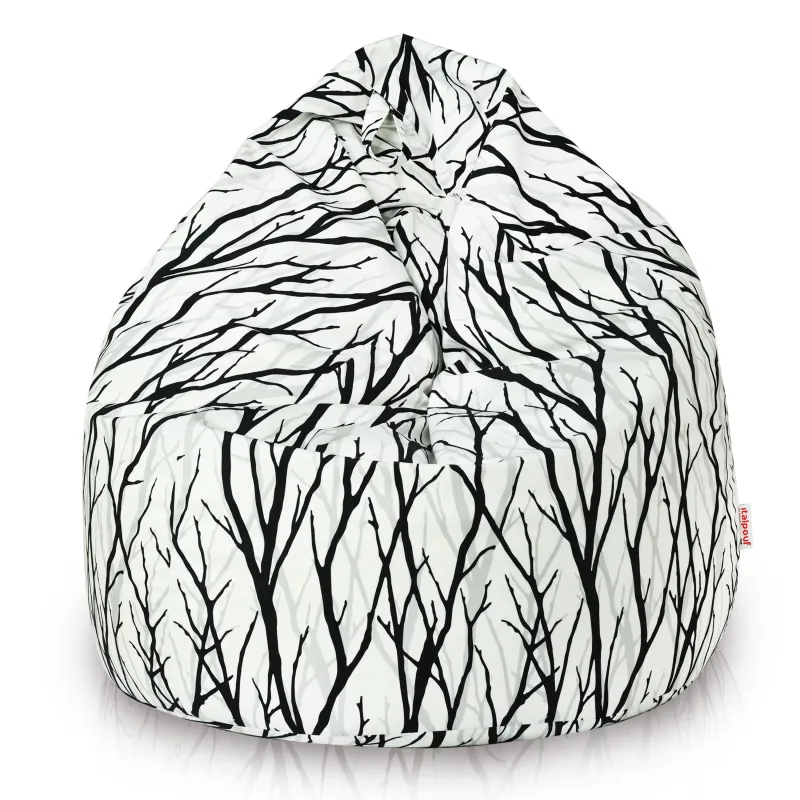 Poltrona Pouf Sacco L per bambini -Tessuto Stampato Premium – vista 142