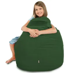 Poltrona Pouf Sacco Smart Porto - Velluto Soft – vista 100