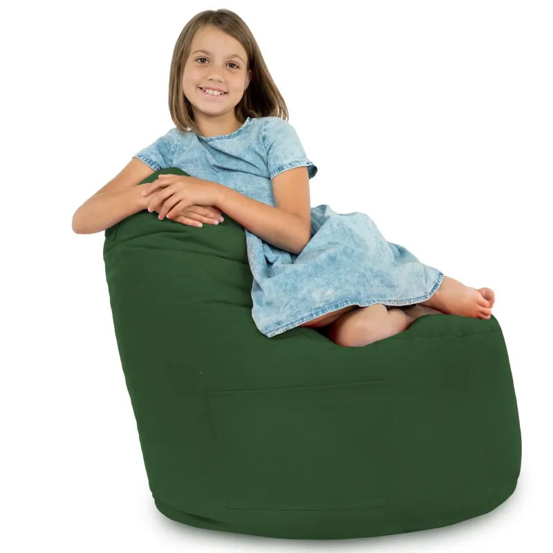 Poltrona Pouf Sacco Smart Porto - Velluto Soft – vista 101
