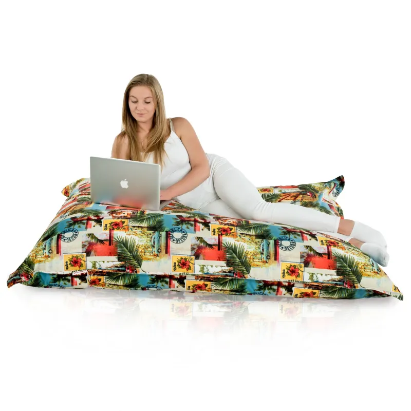 Cuscino da Pavimento Gigante XXL per adulti Gigante - Tessuto Stampato Premium – vista 103