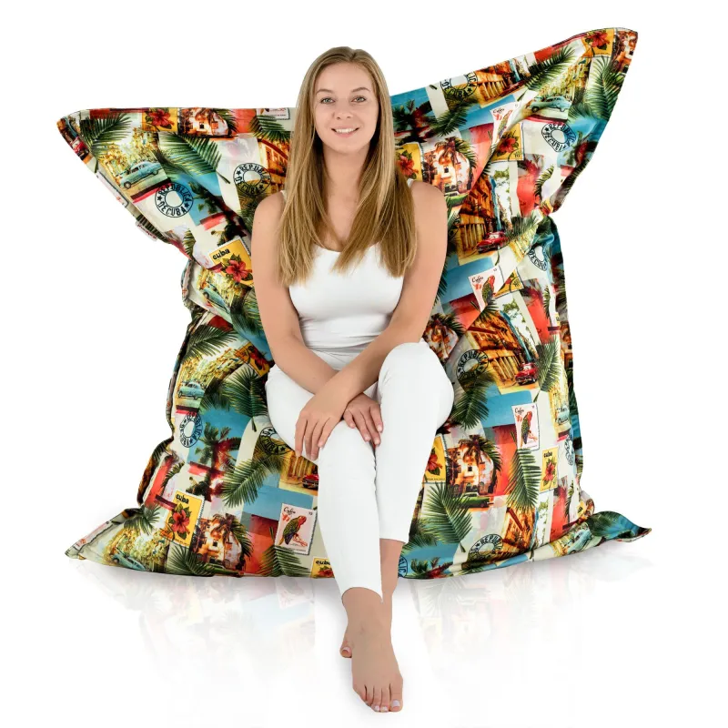 Cuscino da Pavimento Gigante XXL per adulti Gigante - Tessuto Stampato Premium – vista 102