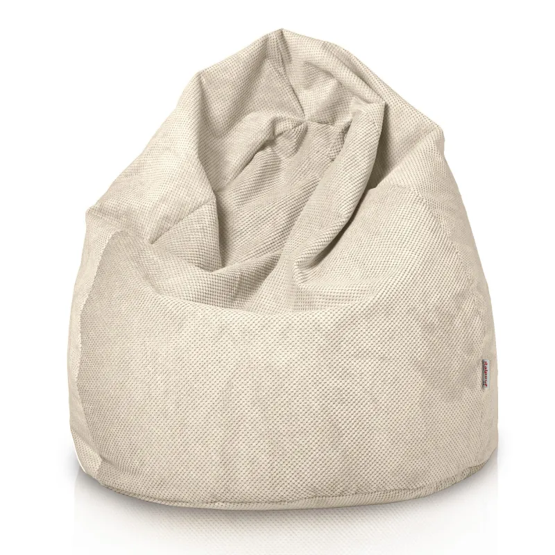 Poltrona Pouf Sacco XL Grande - Velluto Testurizzato Dot – vista 31