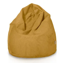 Poltrona Pouf Sacco XL Grande - Velluto Testurizzato Dot – vista 34