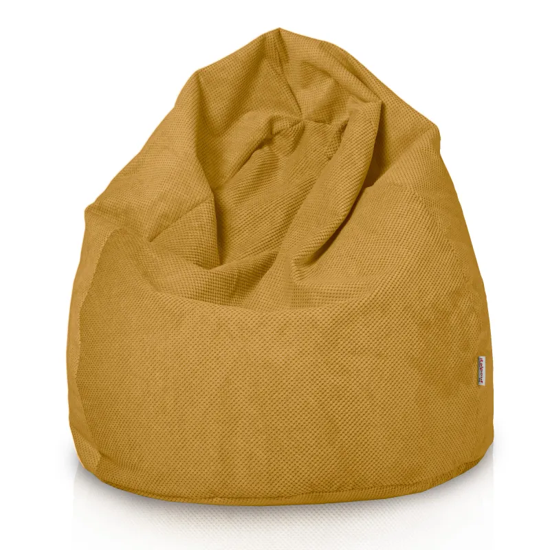 Poltrona Pouf Sacco XL Grande - Velluto Testurizzato Dot – vista 34