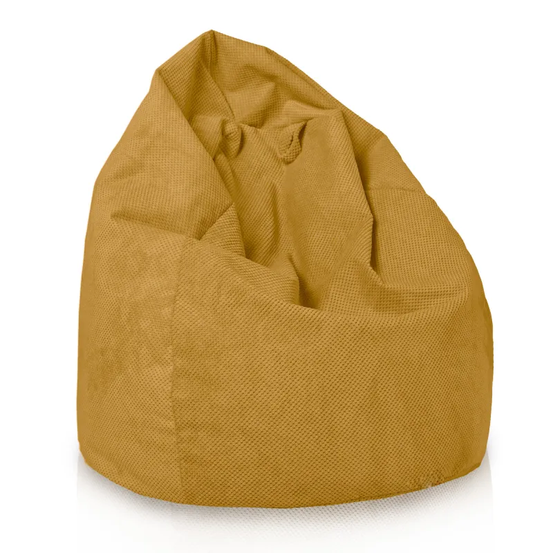 Poltrona Pouf Sacco XL Grande - Velluto Testurizzato Dot – vista 32