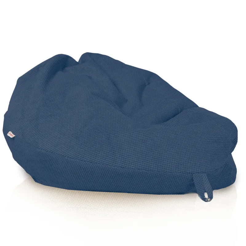 Poltrona Pouf Sacco XL Grande - Velluto Testurizzato Dot – vista 27
