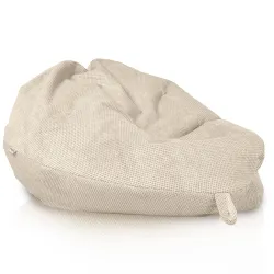 Poltrona Pouf Sacco XL Grande - Velluto Testurizzato Dot – vista 30