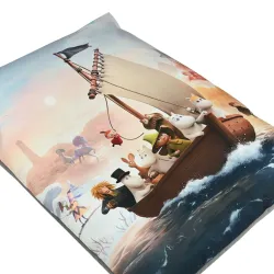 Cuscino da Pavimento Gigante XL per bambini - Tessuto Stampato Premium – vista 155