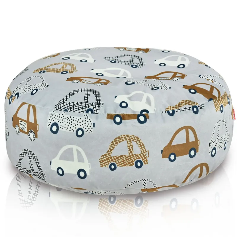 Pouf Poggiapiedi Rotondo - Tessuto Stampato Premium – vista 72