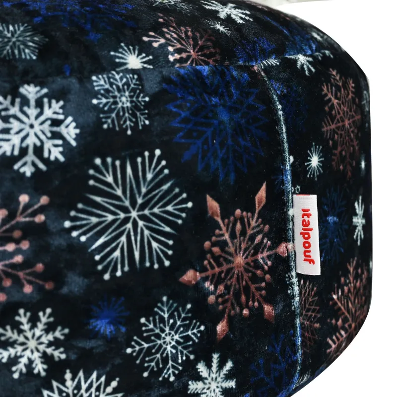 Pouf Poggiapiedi Rotondo - Tessuto Stampato Premium – vista 78