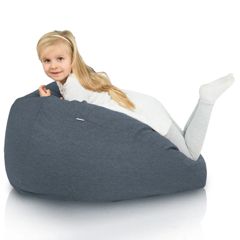 Pouf Sacco L per Bambini - Tessuto Riciclato – vista 3