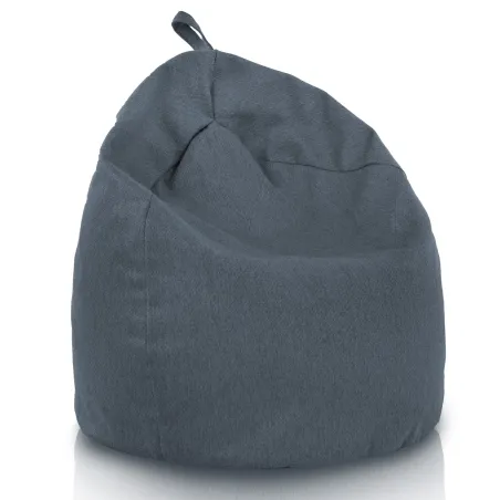Pouf Sacco L per bambini - tessuto riciclato, comodo per la cameretta