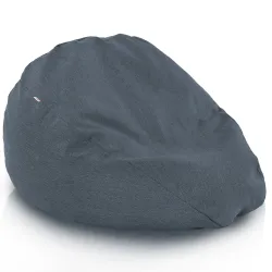 Pouf Sacco L per Bambini - Tessuto Riciclato – vista 2