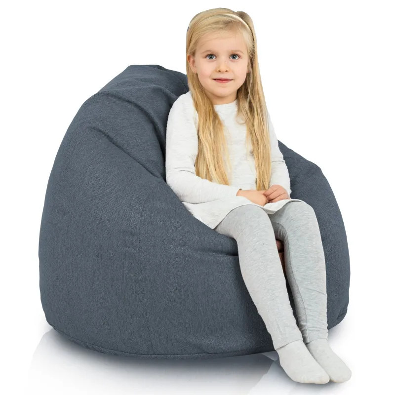 Pouf Sacco L per Bambini - Tessuto Riciclato – vista 4