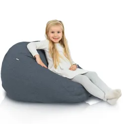 Pouf Sacco L per Bambini - Tessuto Riciclato – vista 5