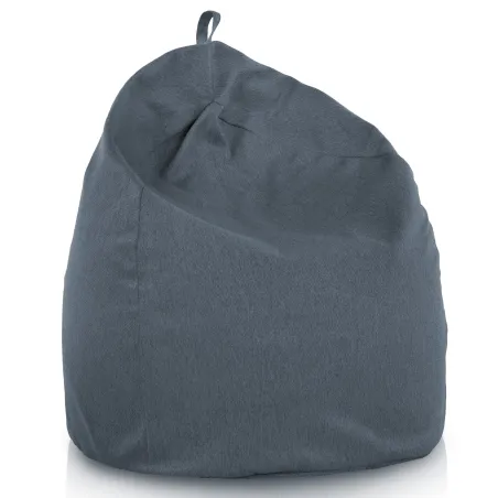 Pouf Sacco XL Standard in tessuto riciclato, perfetto per il relax a casa