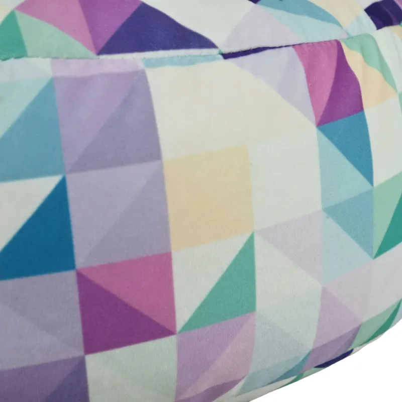 Pouf Poggiapiedi Rotondo - Tessuto Stampato Premium – vista 84