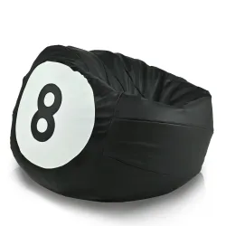 Poltrona Pouf Sacco Bila da Ecopelle – vista 8