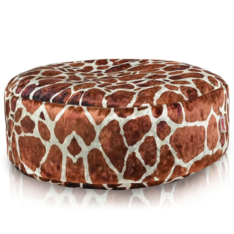 Pouf Poggiapiedi Rotondo - Tessuto Stampato Premium – vista 85