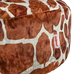 Pouf Poggiapiedi Rotondo - Tessuto Stampato Premium – vista 88