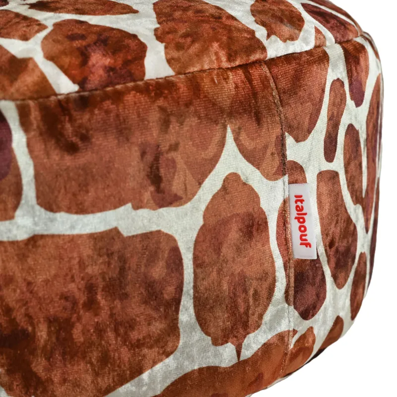 Pouf Poggiapiedi Rotondo - Tessuto Stampato Premium – vista 88