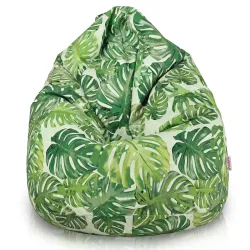 Poltrona Pouf Sacco L per bambini -Tessuto Stampato Premium – vista 3
