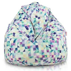 Poltrona Pouf Sacco L per bambini -Tessuto Stampato Premium – vista 28