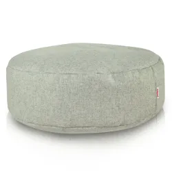 Pouf Poggiapiedi Rotondo - Pregiata Lana Premium
