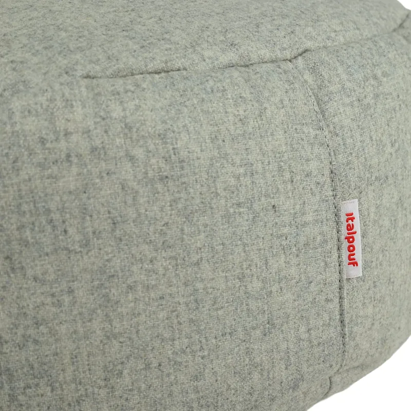 Pouf Poggiapiedi Rotondo - Pregiata Lana Premium – vista 4