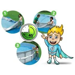 488 x 122 cm 12in1 Piscina con struttura da giardino Intex 26746