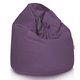 Pouf Poltrona Sacco Lavanda Peluche Viola
