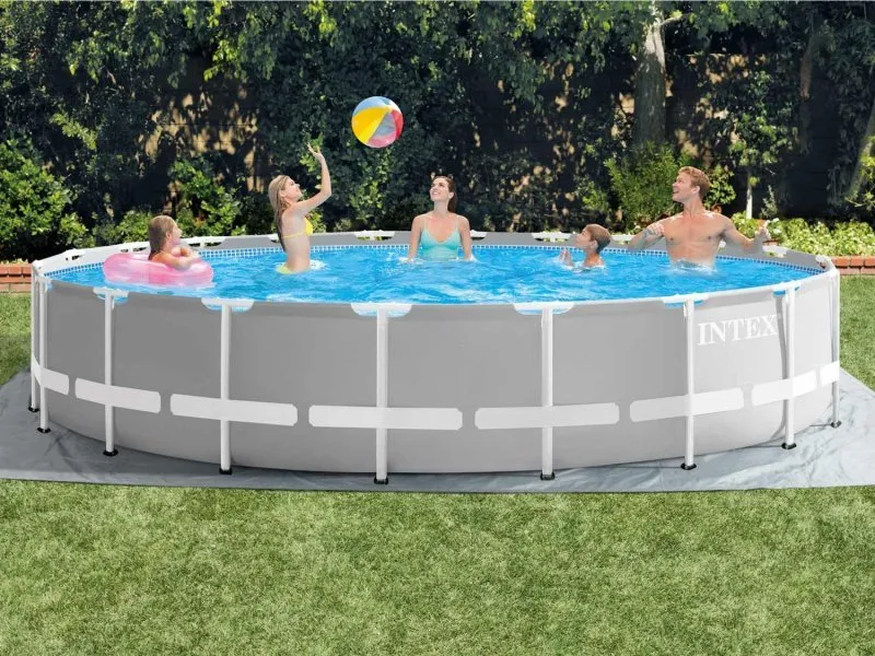 610 x 132 cm set da esterno per piscina 18in1 INTEX 26756.