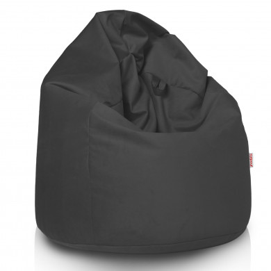 Pouf Poltrona Sacco Grigio Velluto