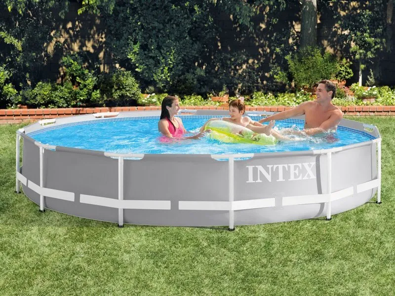 366x76 16in1 INTEX 26712 Piscina Fuori Terra a cremagliera.